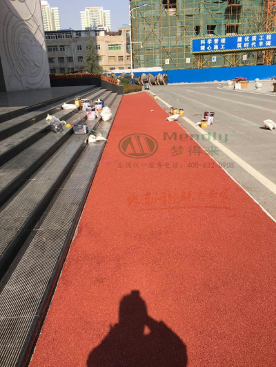 航天五一〇所 玛多彩色路面